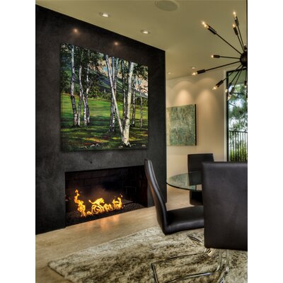 Green Grass' Painting Print on Wrapped Canvas -  Marmont Hill, MH-FMKIT-79-C-18