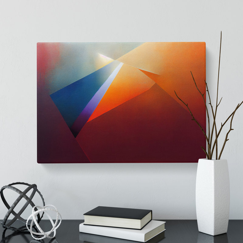 Beautiful Abstract Art - Wrapped Canvas Print, 35cm H x 50cm W x 3cm D
