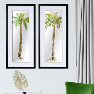 " Washed Palm " 2 - Pieces
