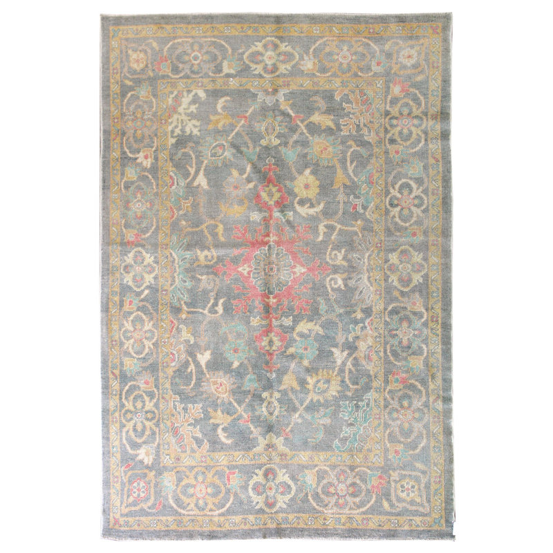 Oushak One-of-a-Kind 6' X 9' Flatweave Area Rug