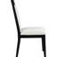 Mason noir 5 avec rallonge - style contemporain, double piédestal, sièges 4 po grain de bois, moderne pouvant accueillir plus d'invités