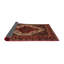 Tapis oriental rouge / crème-887109485
