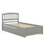 Lit plateforme avec lit gigogne-2133295075