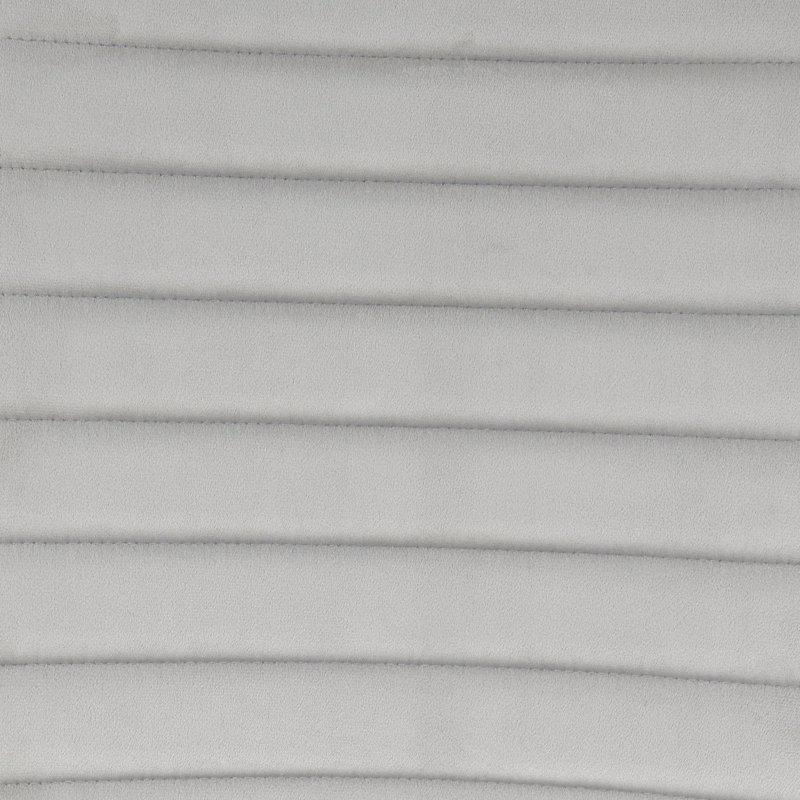 Tabouret de comptoir rembourré gris et blanc Patrichia