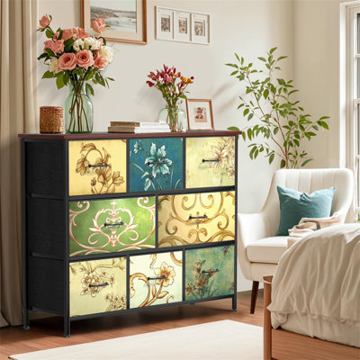 100 cm W Chest of 8 Drawers