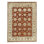 Wool Oriental Area Rug in Rust/Ivory/Gray