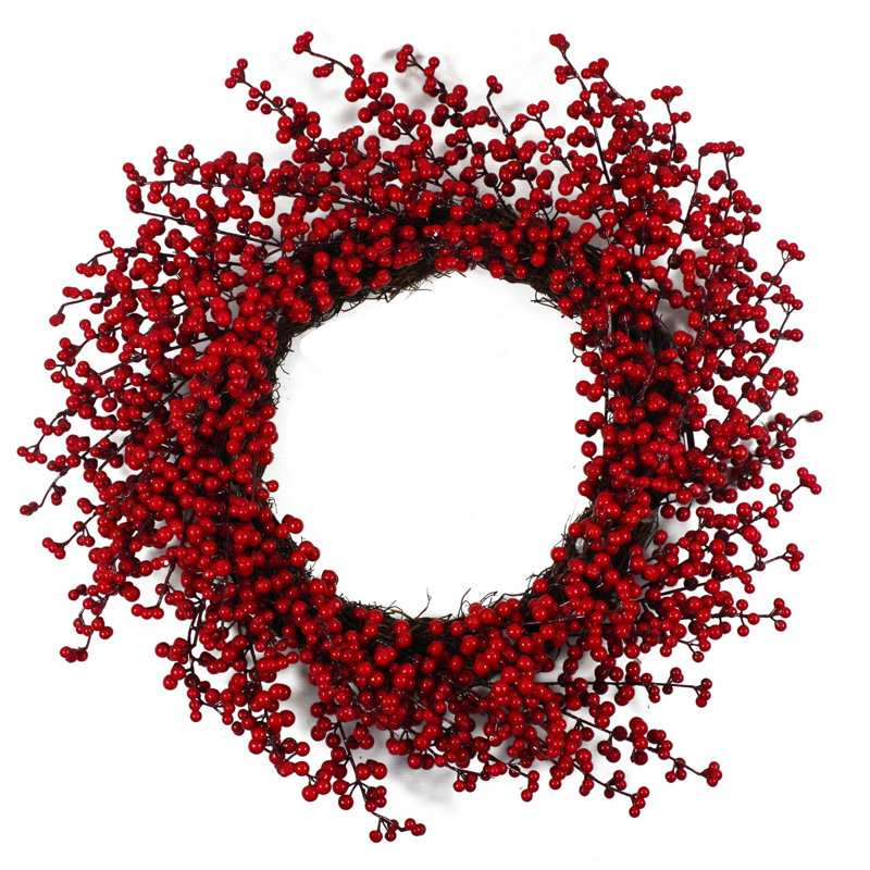 Faux Plastic 60cm Wreath