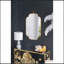 Miroir mural 19,7 "X 36" Champagne