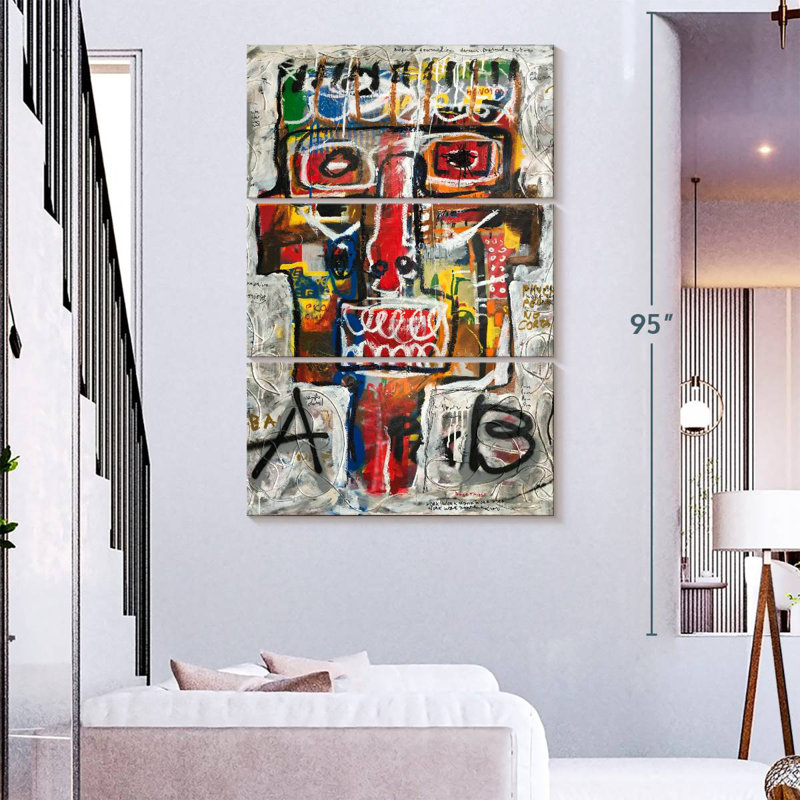Avery A B Testing, 74" H x 48" W