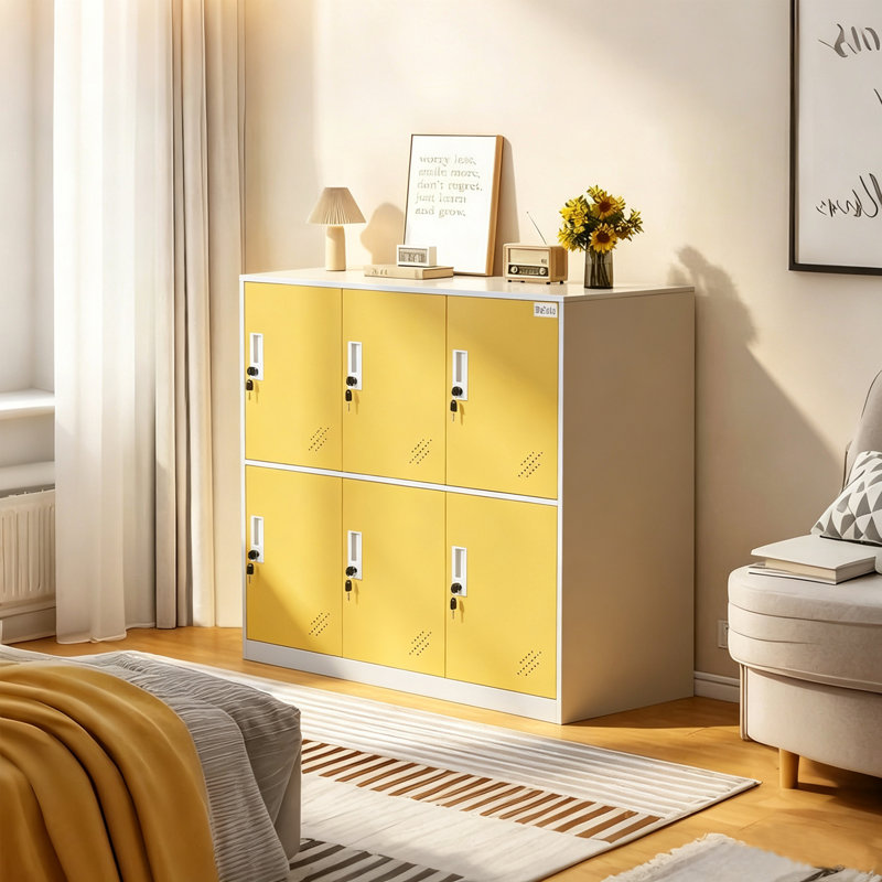 Metal 90cm Storage Cabinet
