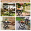 Table d'appoint pliante en bois pour patio-1798986749