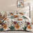 7-Piece Floral Comforter Set, All Season Microfiber Bed in a Bag with Sheet Pillowcases & Pillowshams-123554068-123554061