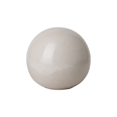Boule de paysage blanche, 20 po