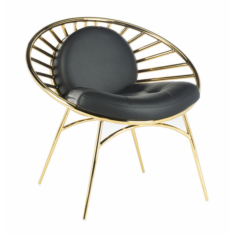 Reign Faux Leather Accent Chair