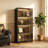 4-Layer Glass Door Display Case With LED Light-100708490