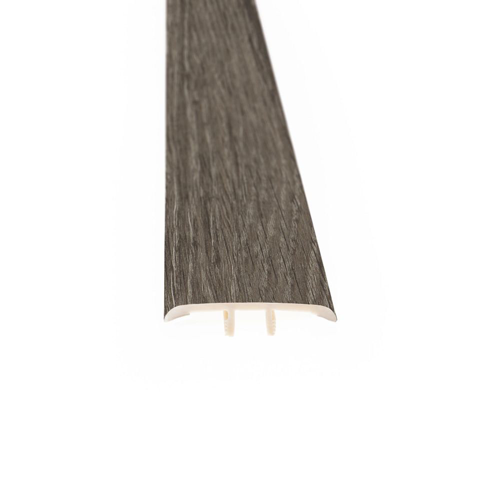 Plastic 0.22" thick x 1.5" wide x 94" length Overlap Reducer Shaw 