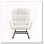Fauteuil à bascule Teddy