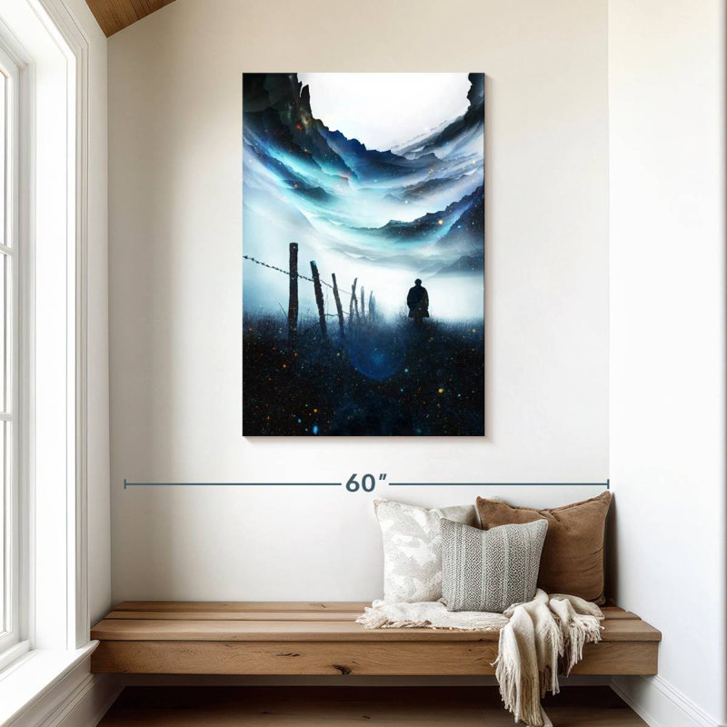 Kelan The Abyss, 45" H x 30" W