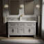 Quo 73'' Wall Mounted Single Bathroom Vanity with Solid Wood Top-1101348226-1135417870
