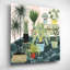 Modern Jungle II - peinture sans cadre-1017493126