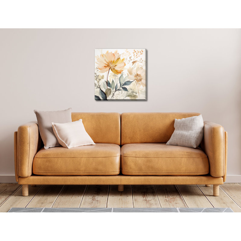 Art mural sur toile Winston Porter Lush Botanical Serenity II