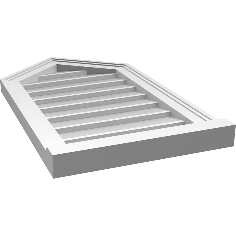 Ventilateur à pignon en uréthane non-fonctionnel Signature, H 28 po x l 16 po x P 2 po