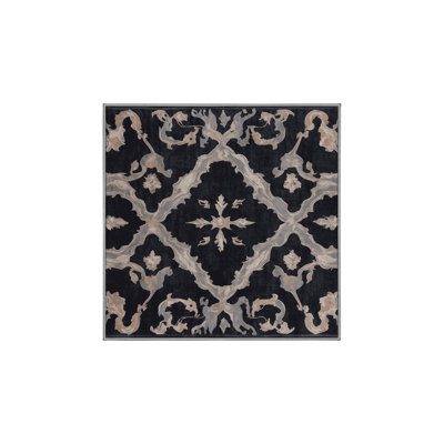 Machine Washable Gray Area Rug