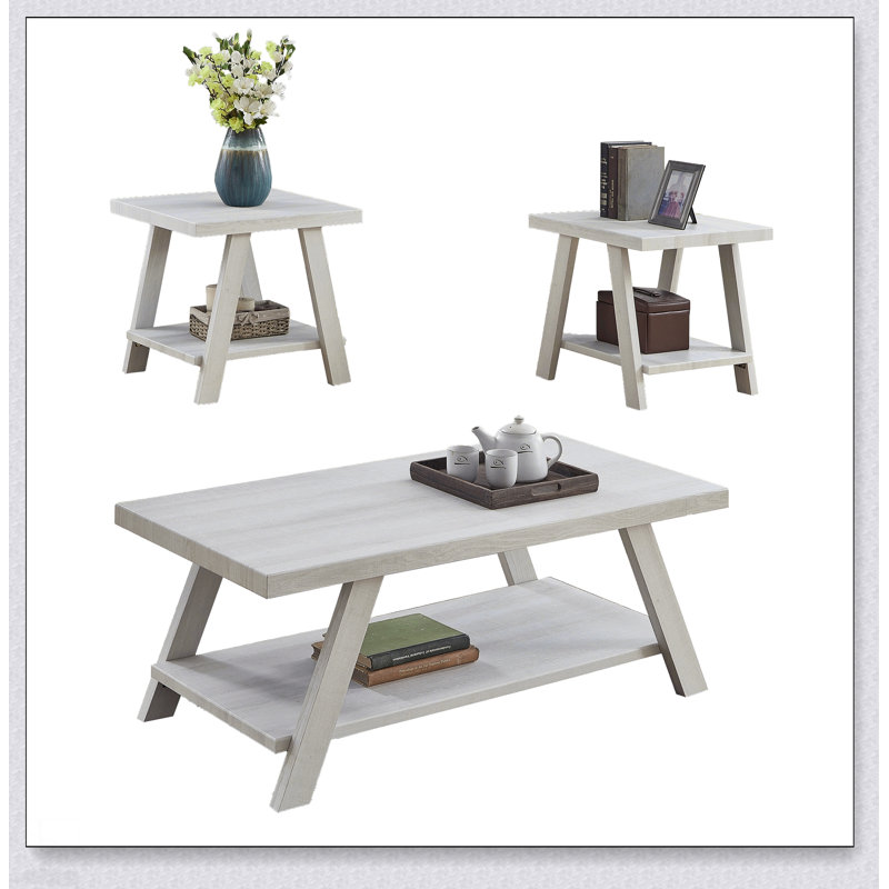 Ensemble élégant de tables basses gigognes en marbre fritté, résistant aux égratignures et peu encombrant, Black