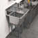  29 In. X 22 In. Stainless Steel One Compartment Sink With 16 In. X 14 In. Bowl And 12 In. Right  Drainboard
