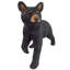 Statue d'ours noir Snooping Cub