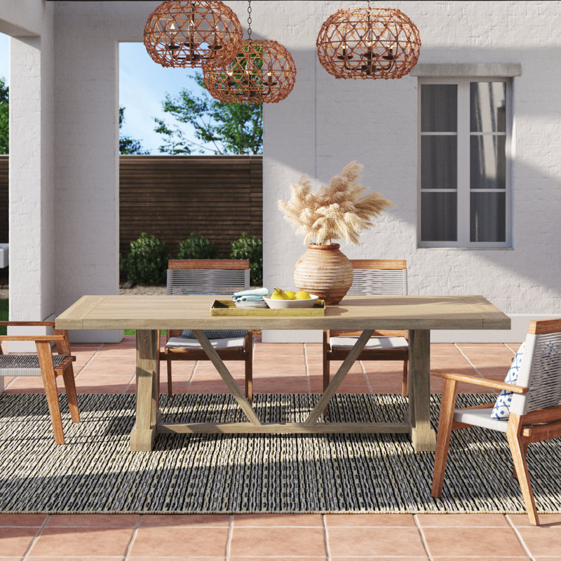Vienna Teak Outdoor Dining Table