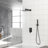 Dual Shower Head - 10 Inch Wall Mounted Square Shower System With Rough-In Valve-114230268