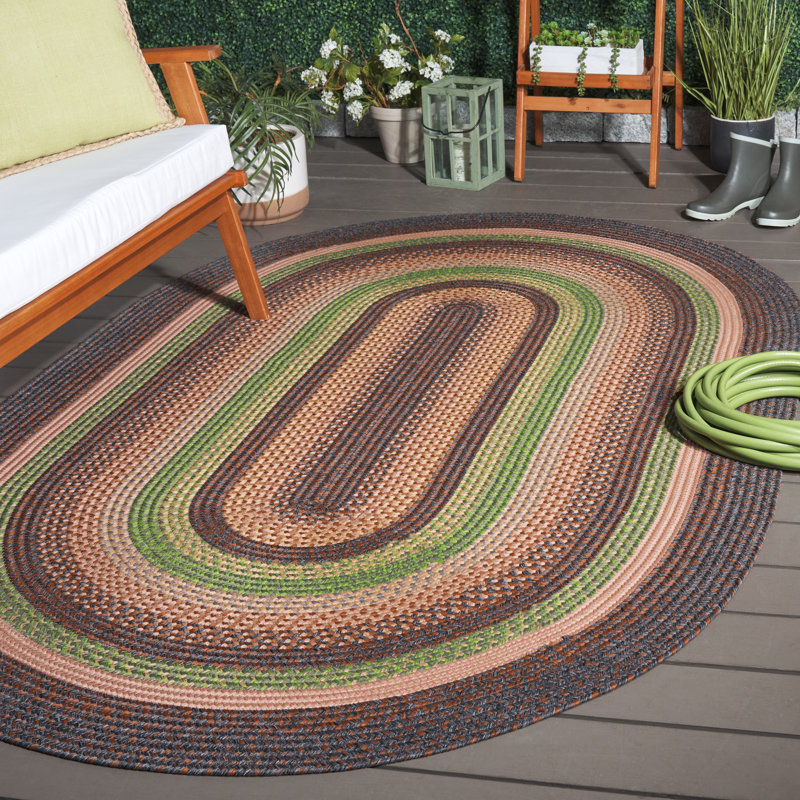 Tapis intérieur / extérieur Ceaira Performance, Ovale 5 pi x 8 pi