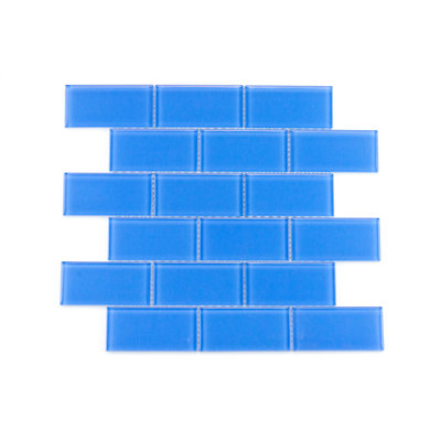 Torch Song 2'' W x 4'' L Glass Tile Mosaic Sheet