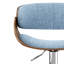 Tabouret de bar pivotant réglable