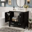 Freestanding Standard Single Vanity Bathroom Vanity With Ceramic Top-736242584-736242587-736242588