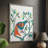 WhittyBirdII Framed Print - Solid Wood-579402807