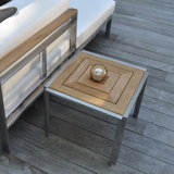 Tivoli Outdoor Square Teak Side Table