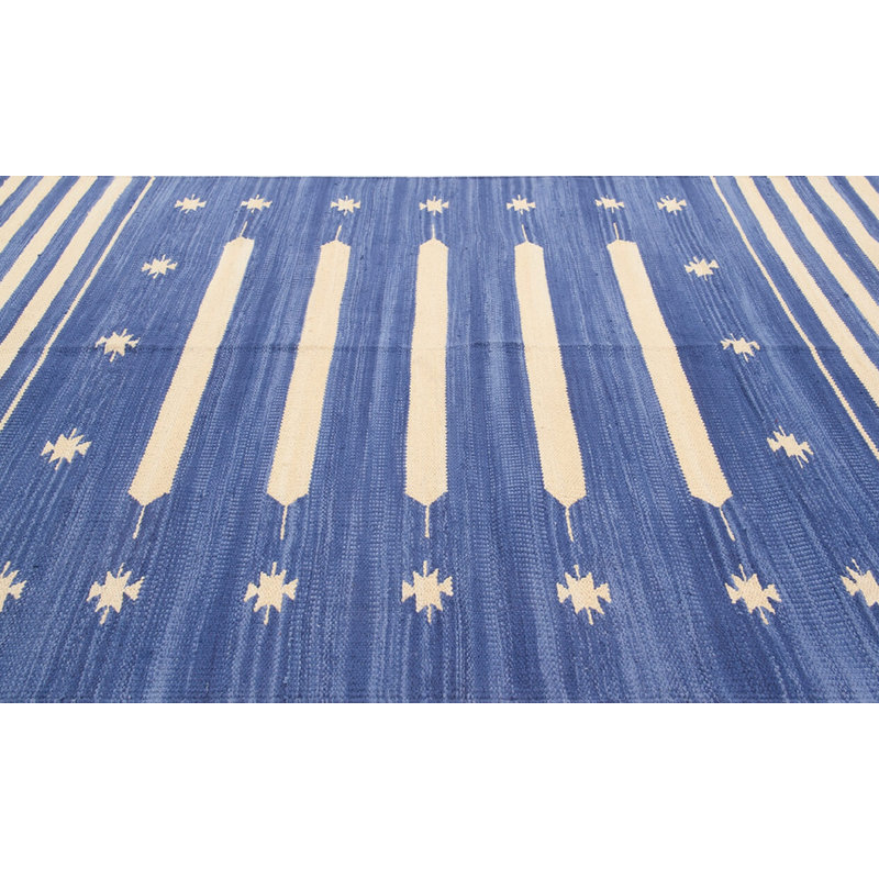Anoki Rectangle Abstract Flatweave Area Rug, Rectangle 140 x 200cm