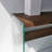 Arkoe 91cm Solid Wood Top Console Table