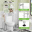 Rangement autoportant au-dessus de la toilette Ouindo-1058558677