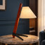 Solid Wood and Iron Desk Table Lamp
