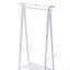Portemanteau sur pied 59 po, finition blanche