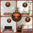 Campfire Sunset Marshmallows Clock