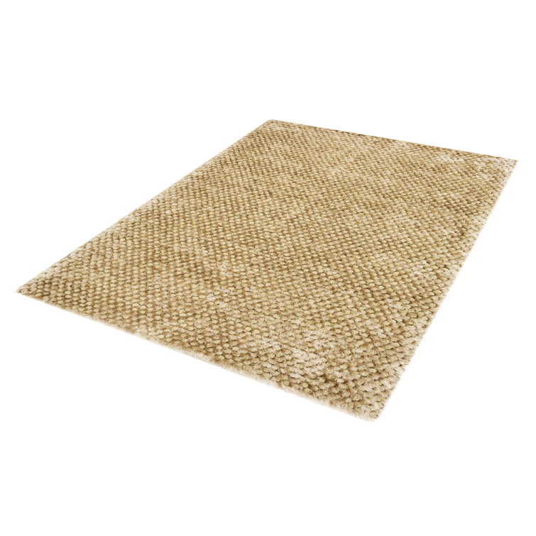 Rasgula Solid Colour Hand Woven Shag Area Rug