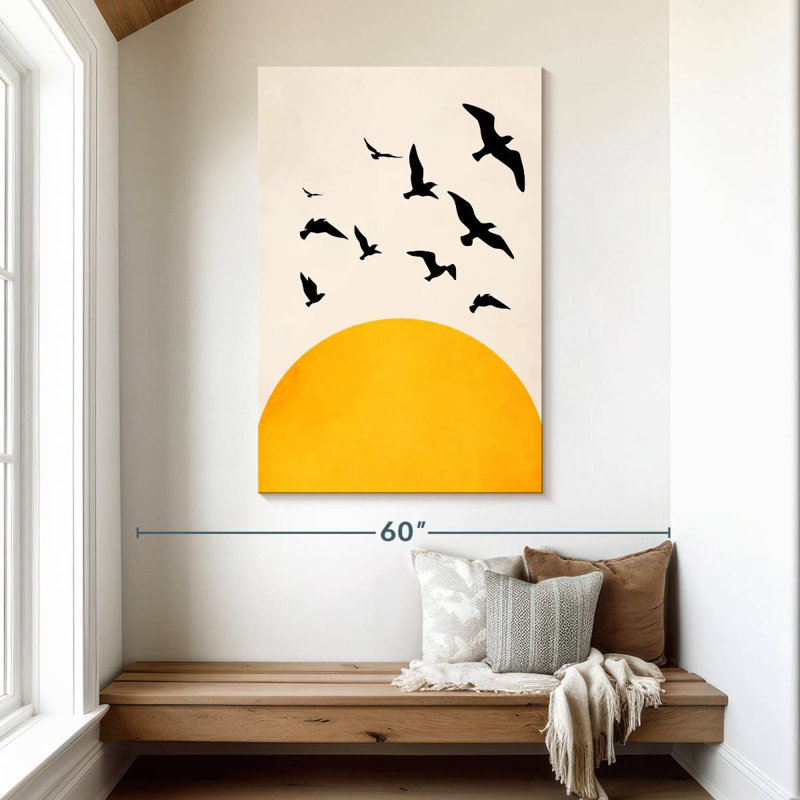 Brampt Wings To Fly, 48" H x 32" W