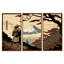 Samurai In Japon I - Ensemble d'art mural sur toile traditionnel-23506615-49710760