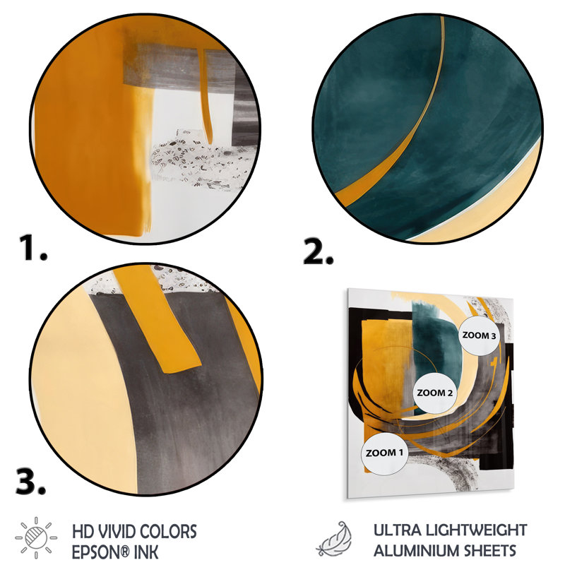 Décoration murale moderne en métal vert art déco IV, H 32 po x l 16 po x P 1 po