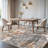  Dagmar Area Rug Living Room Rugs Washable Large Soft Indoor Neutral Modern Abstract Low Pile Rug Carpet for Bedroom Dining Room Farmhouse Home Office-752015585-750314826