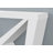 Blinny 47.25''W W-Shaped Console Table-1582080818